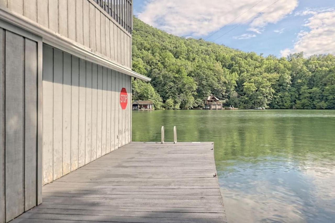 Hannahs Perch On Lake Burton With Private Top Patio And Bottom Dock Clayton Esterno foto
