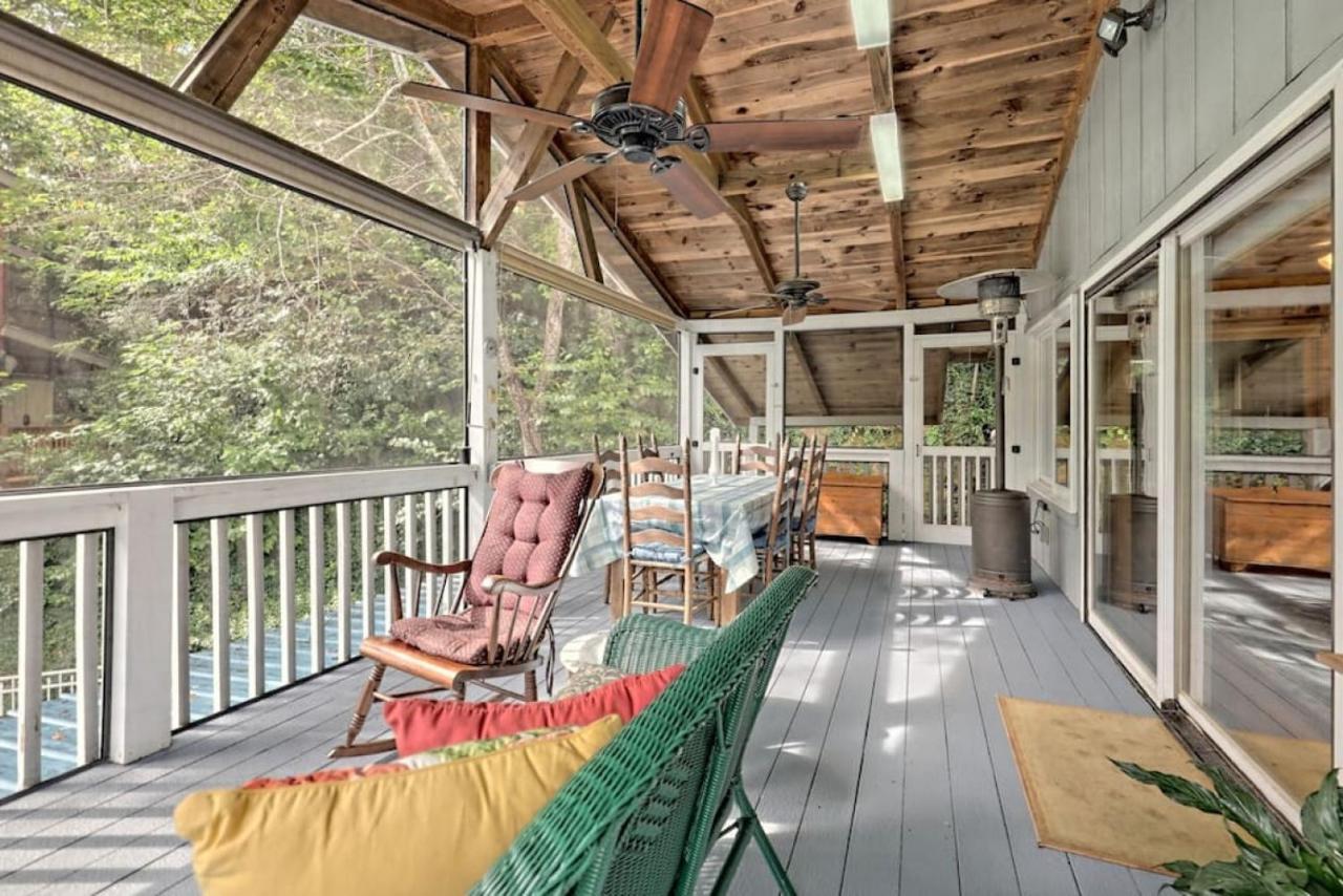 Hannahs Perch On Lake Burton With Private Top Patio And Bottom Dock Clayton Esterno foto