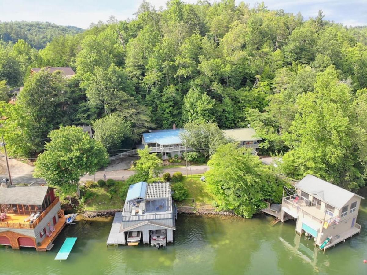 Hannahs Perch On Lake Burton With Private Top Patio And Bottom Dock Clayton Esterno foto