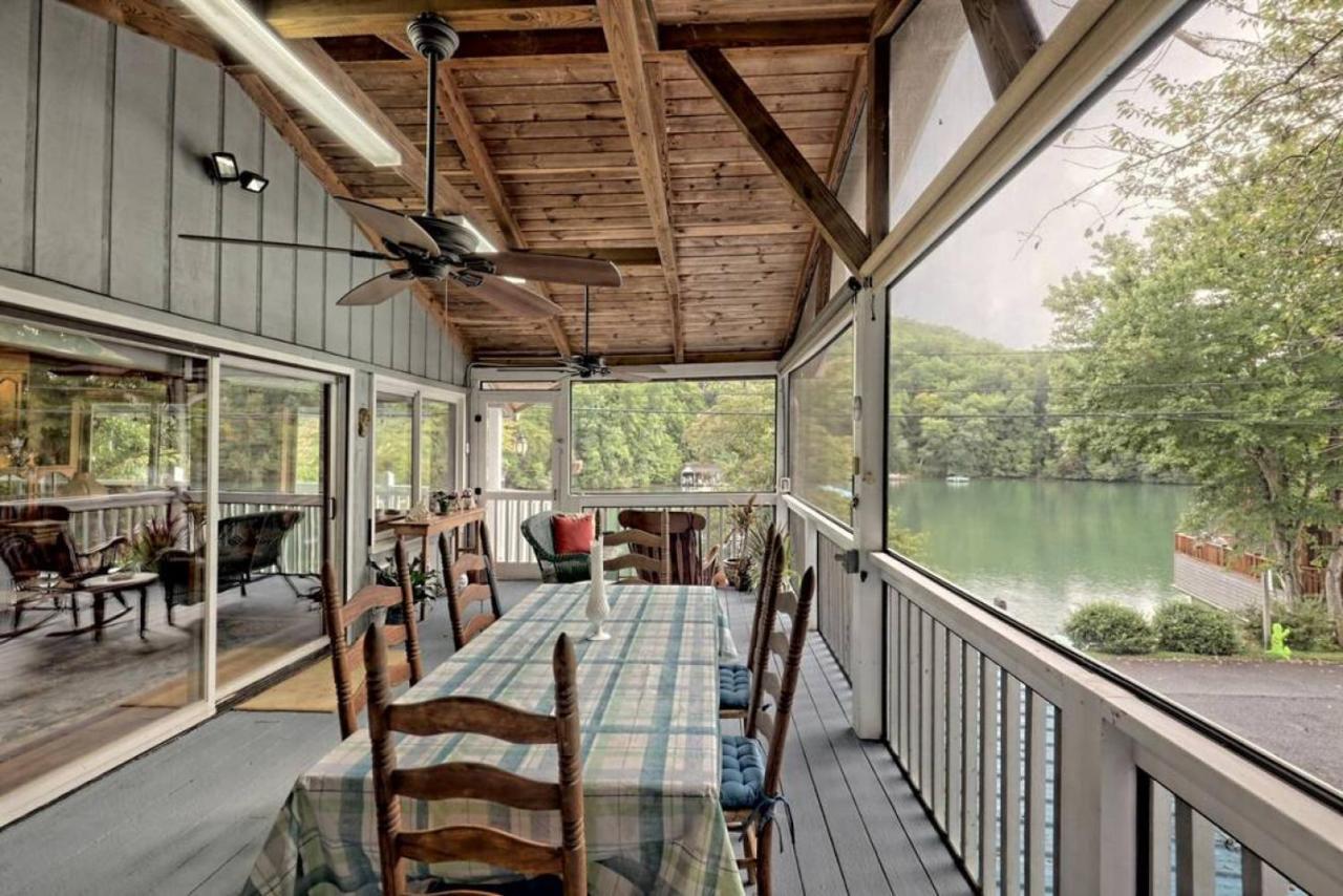 Hannahs Perch On Lake Burton With Private Top Patio And Bottom Dock Clayton Esterno foto